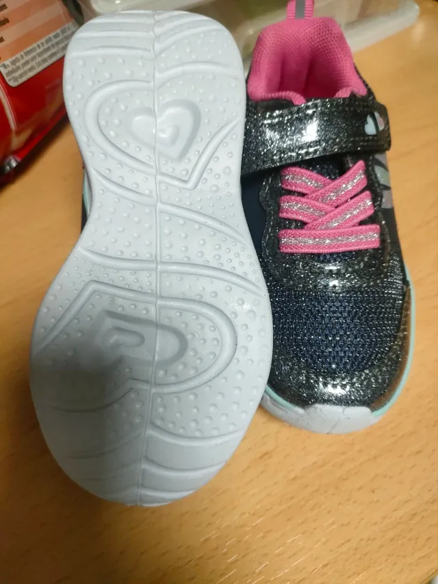 Zapatillas niña luces talla 24