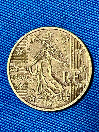 Moneda 50 Céntimos La Sembradora 1999