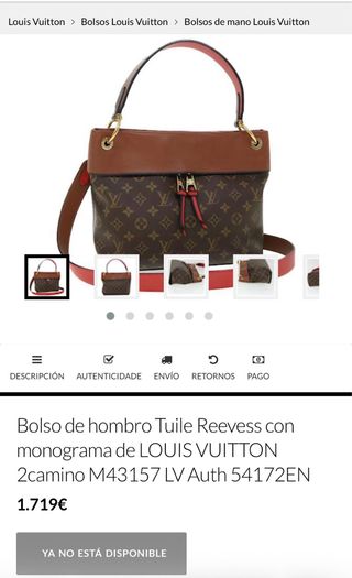 Bolso Louis Vuitton Marrón