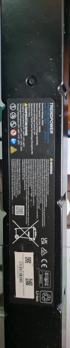 Bateria canyon spectral: 900wh