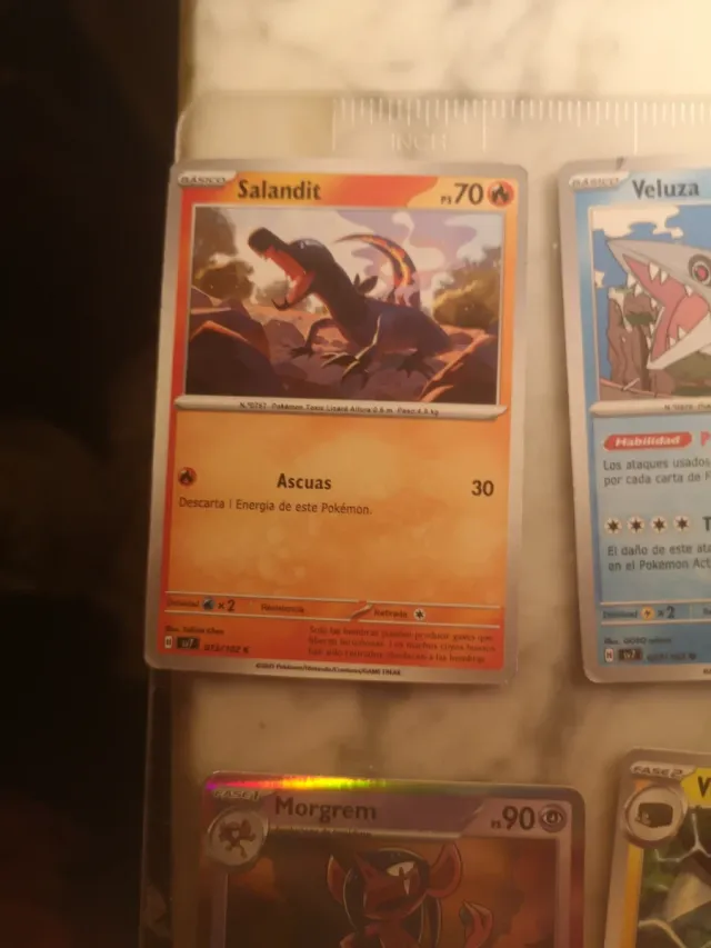 Cartas Pokémon Varias