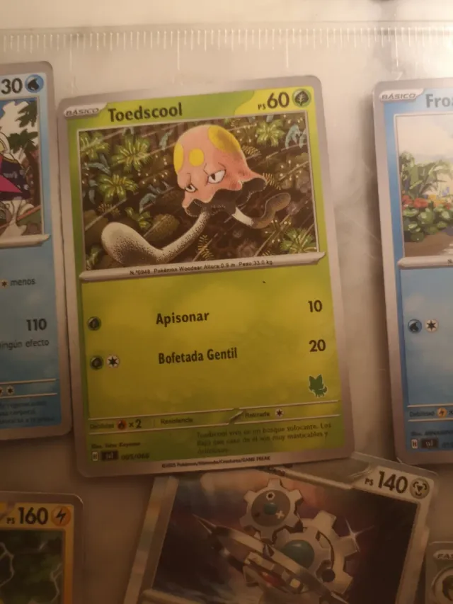 Cartas Pokémon Varias