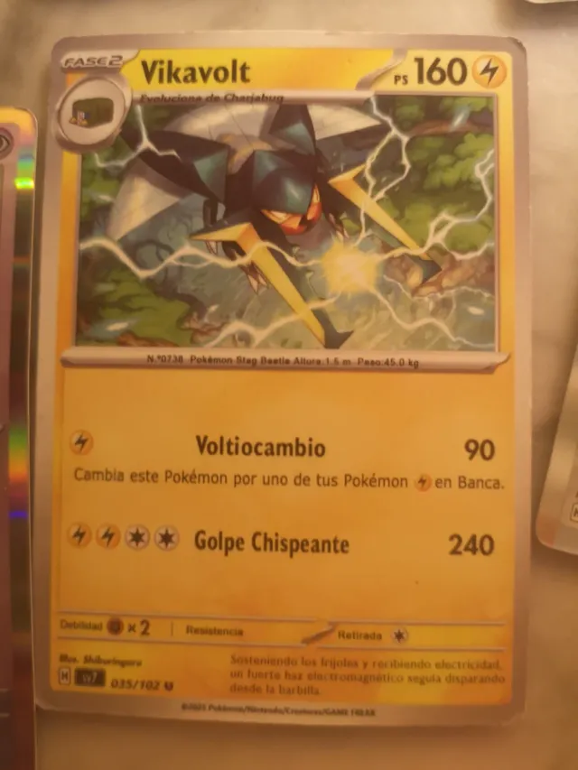 Cartas Pokémon Varias