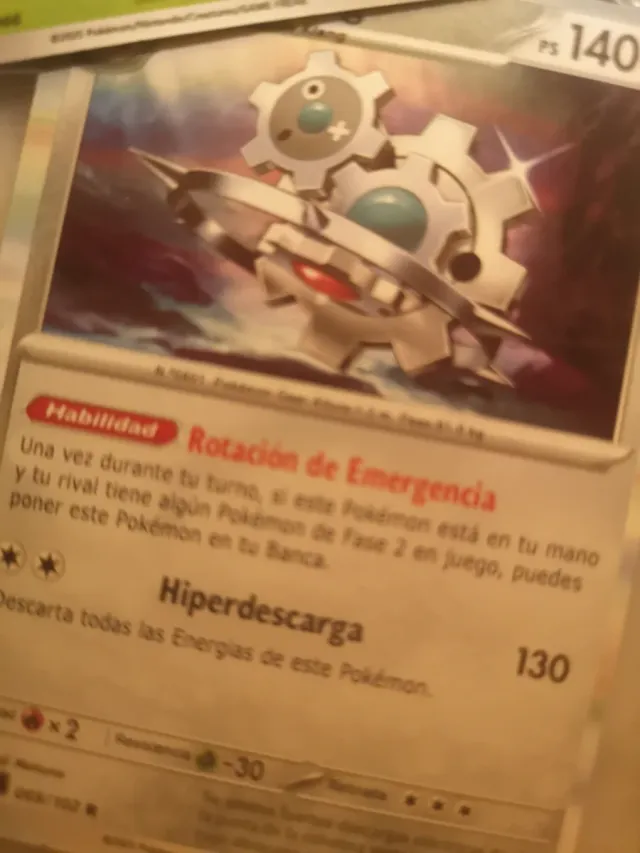 Cartas Pokémon Varias
