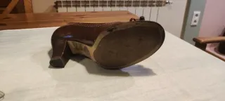 Zapatos Clarks tipo Merceditas burdeos Talla 38