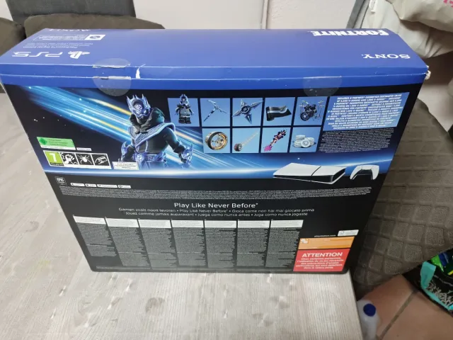 Scatola PS5 Fortnite Edizione Digitale