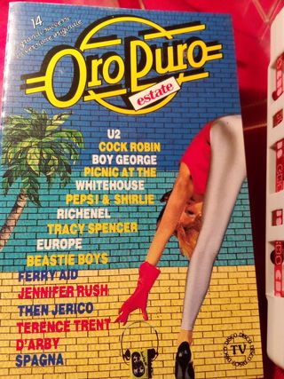 Musicassetta Oro Puro estate - 14 successi