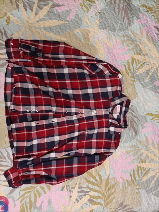 Camisa cuadros niño 15-16 años