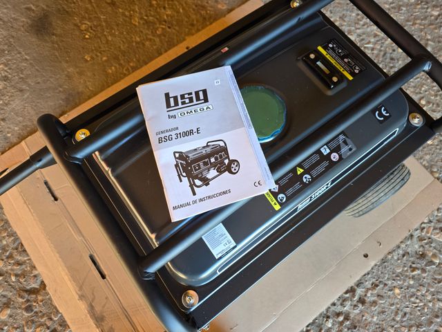 Generador BSG 3100R-E arranque eléctrico