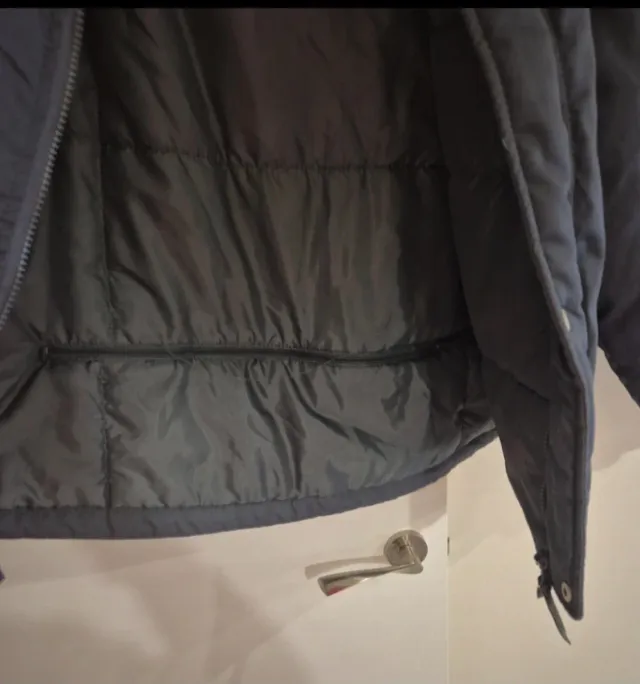 Chaquetón gris hombre