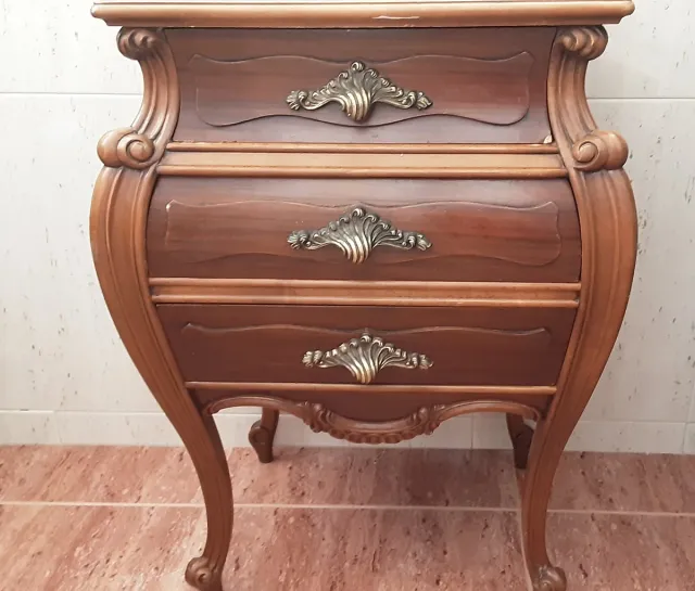 Mesilla vintage de madera