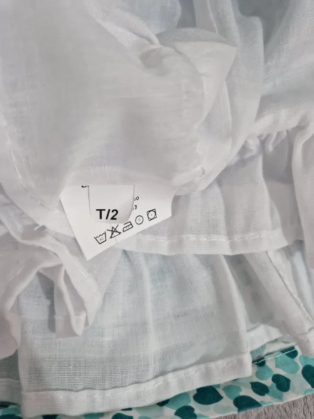 Vestido corto estampado de corazones