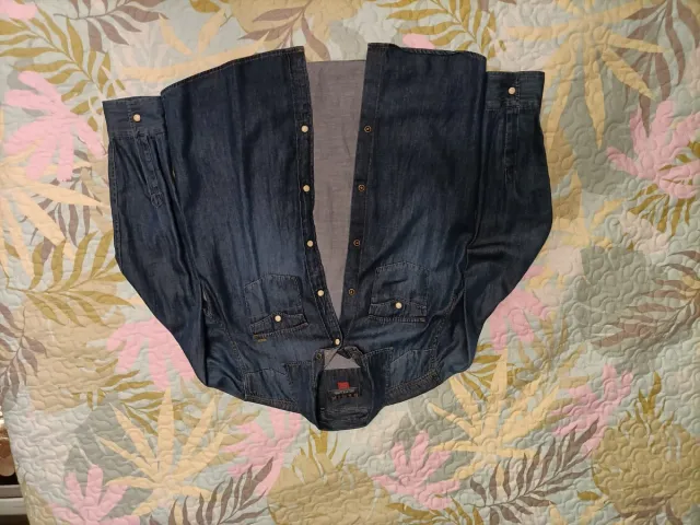 Camisa vaquera niño talla 11-12