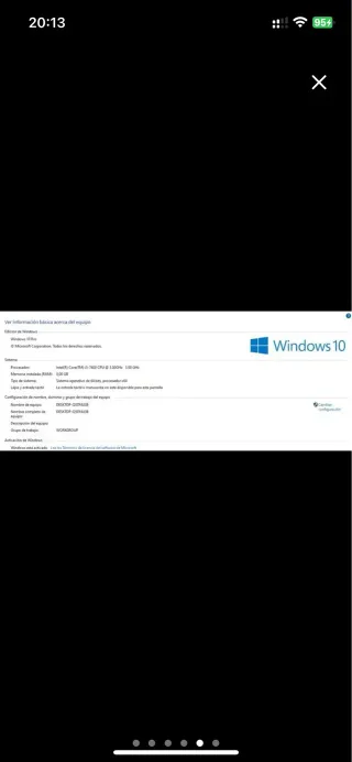 PC Gamer Intel i5 7400 GTX 1050 8GB RAM