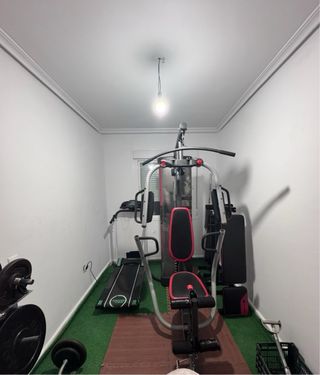 Equipo de gimnasio completo