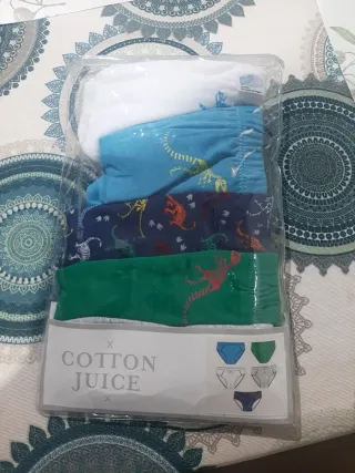 Slip niño Cotton Juice dinosaurios