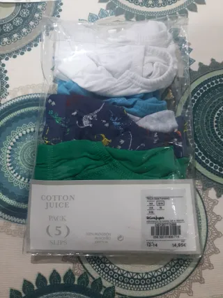 Slip niño Cotton Juice dinosaurios