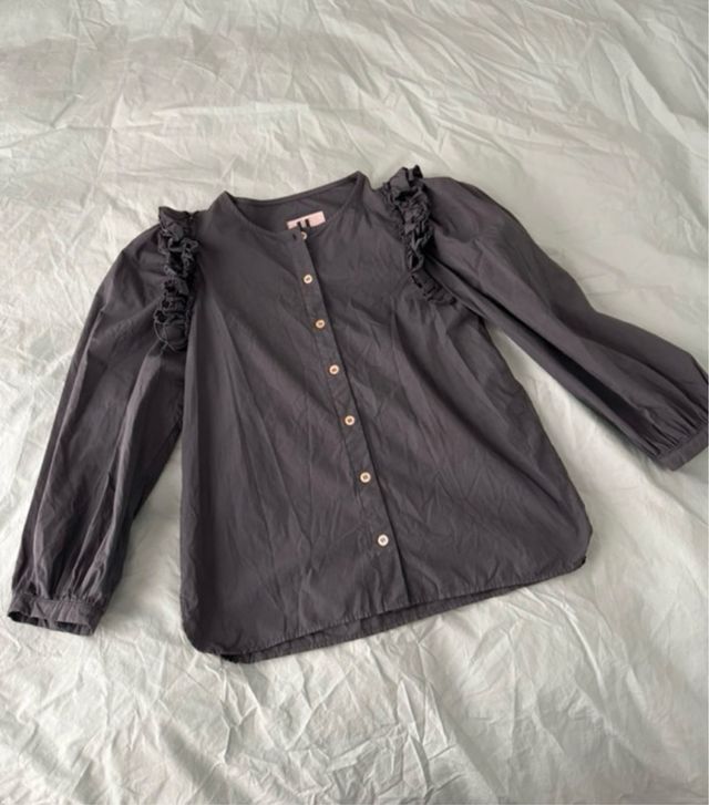 Blusa gris Beatriz Furest