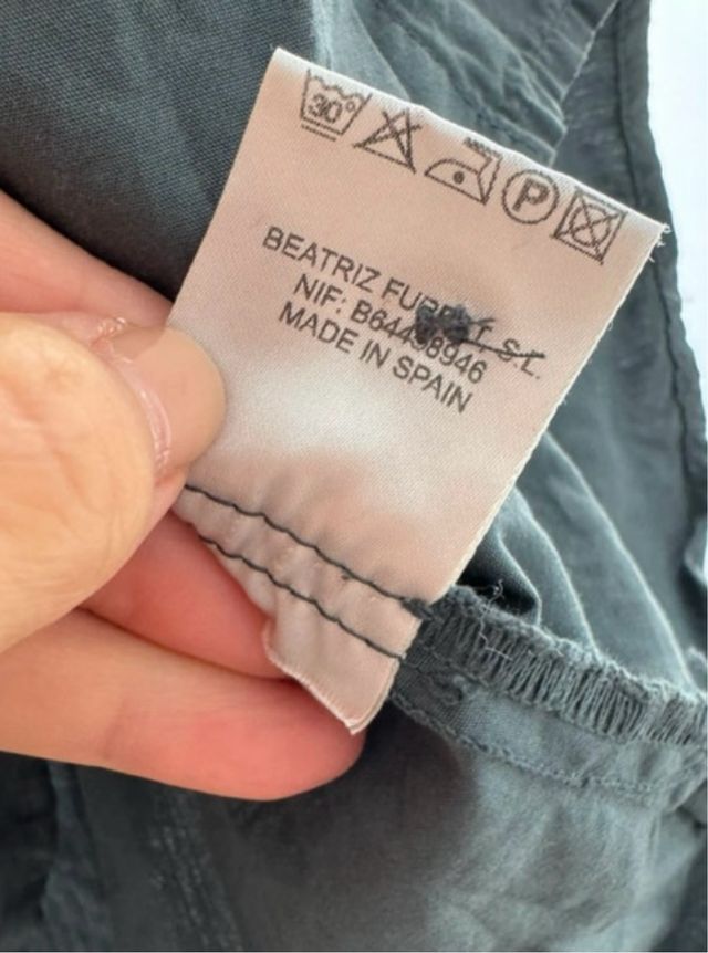 Blusa gris Beatriz Furest