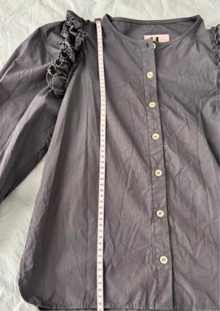 Blusa gris Beatriz Furest