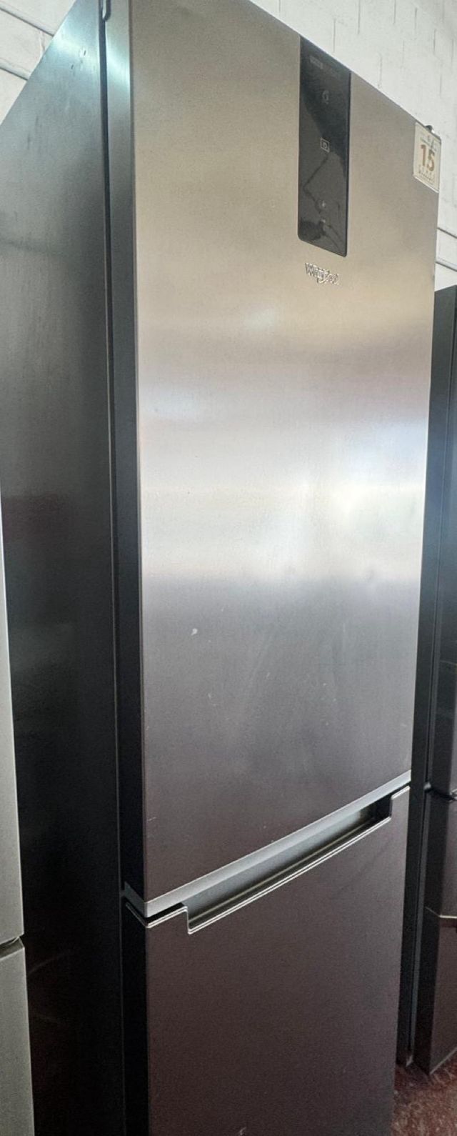 FRIGORIFICO COMBI WHIRPOOL NO FROST INOX