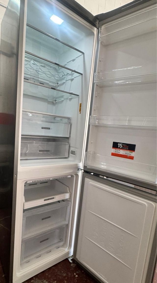 FRIGORIFICO COMBI WHIRPOOL NO FROST INOX