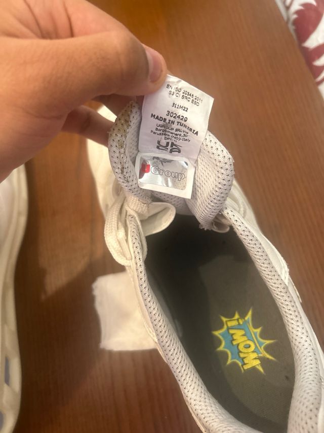 Zapatillas de seguridad U-Power blancas