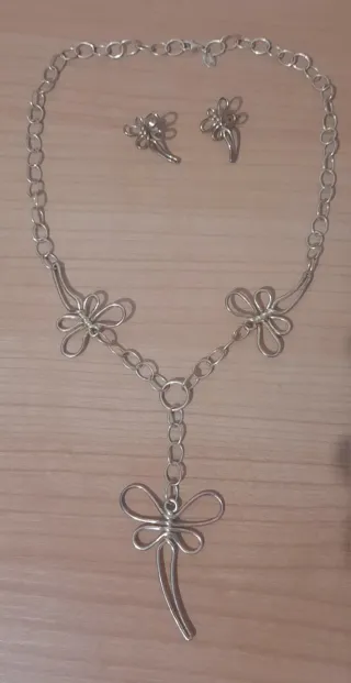 Conjunto Tous Libélula Plata