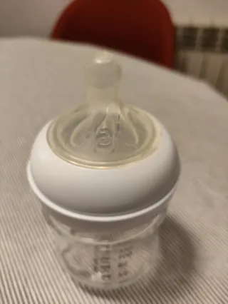Biberón Cristal Philips Avent 120ml