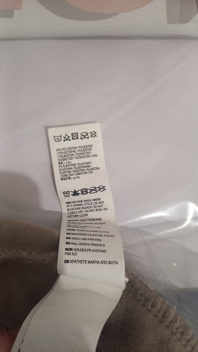 Sudadera terciopelo Hunkemöller Talla XS