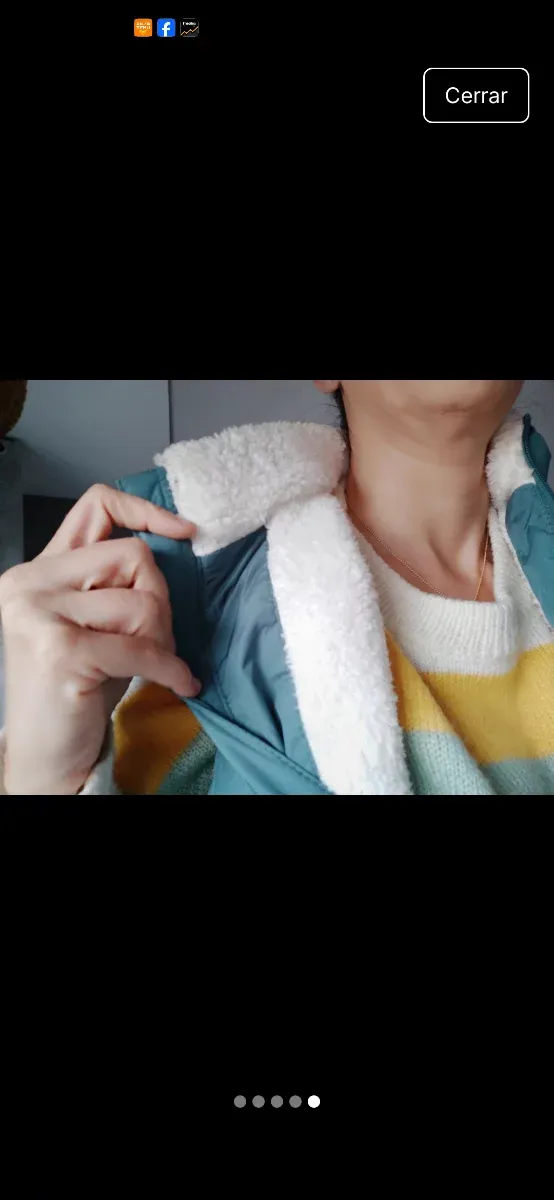 Chaleco acolchado verde