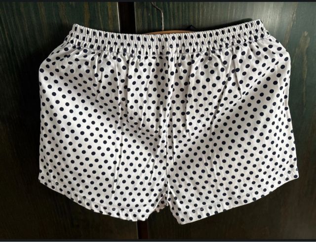 Shorts niña lunares con lazo