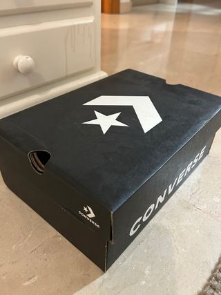 Zapatillas negras CONVERSE plataforma