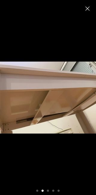 Mesa de comedor blanca extensible