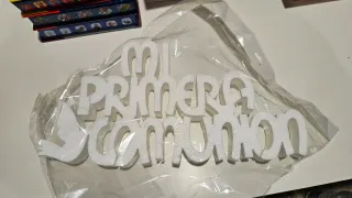 Letras Mi Primera Comunión Corcho