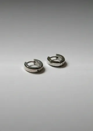 Lote 6 pares pendientes acero inoxidable