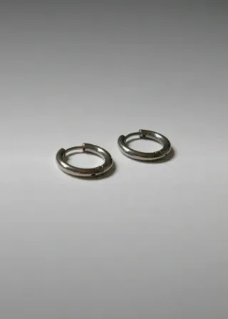 Lote 6 pares pendientes acero inoxidable