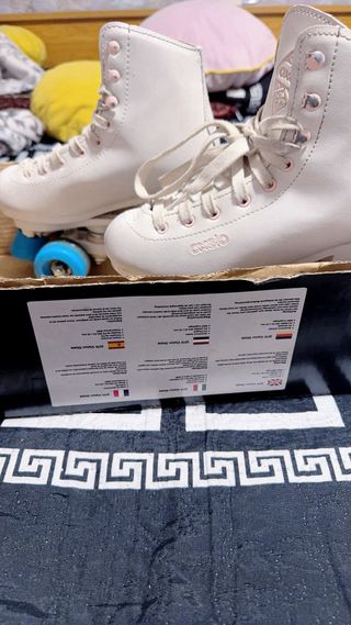 Patines blancos talla 37