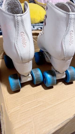 Patines blancos talla 37