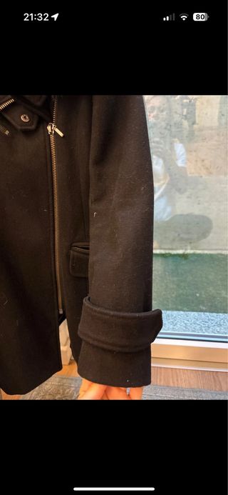 Cappotto Zara XS con pelliccia