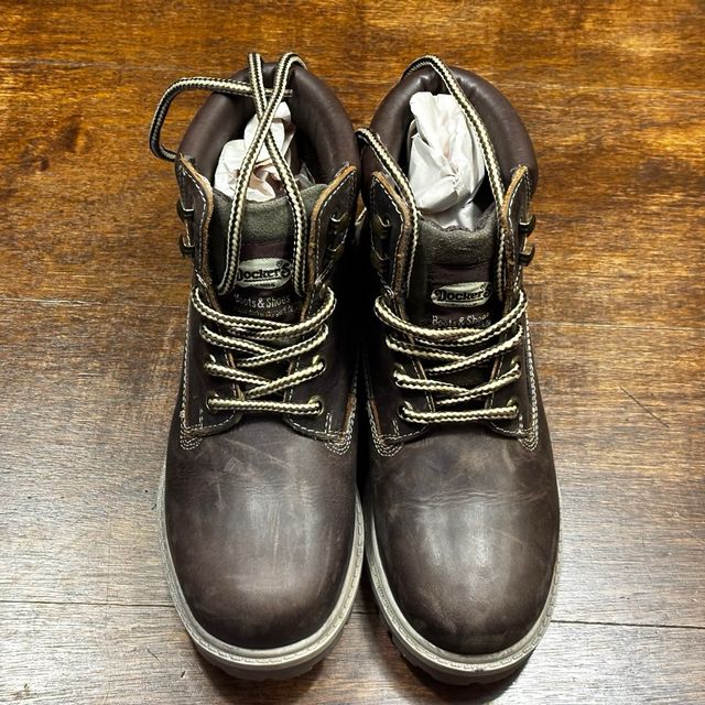 Botas Dockers Marrones Talla 37 justo En su caja