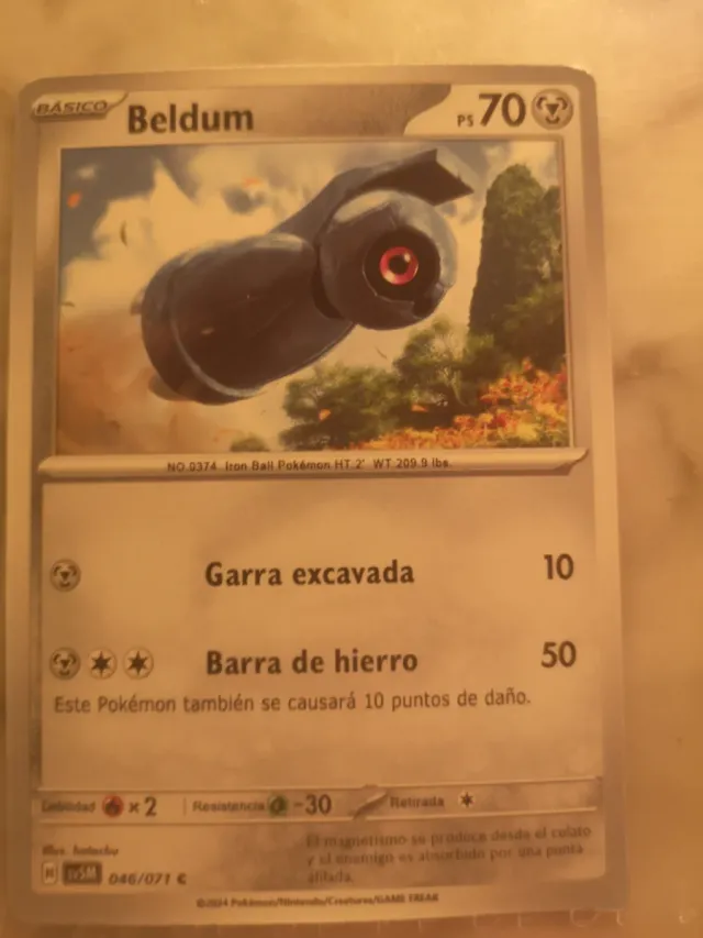 Cartas Pokémon Varias