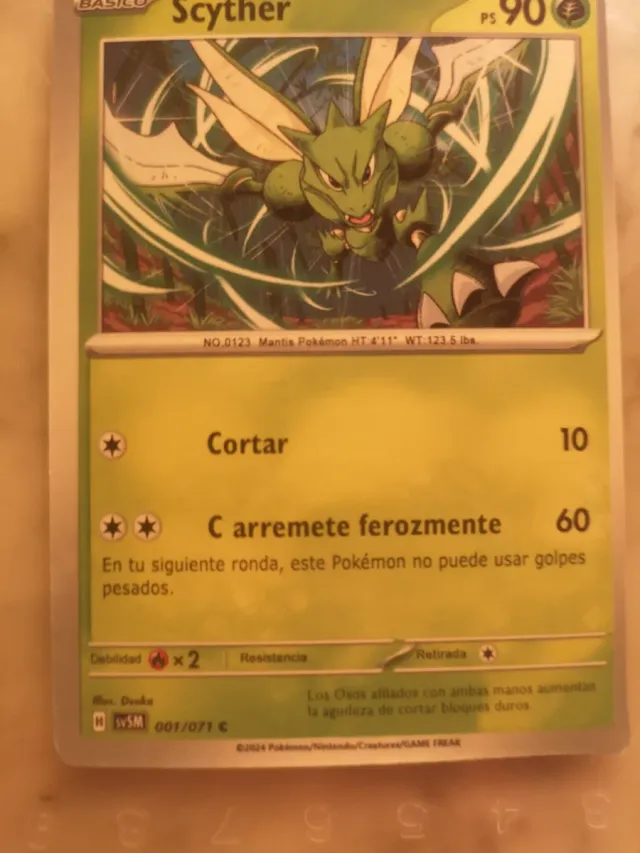 Cartas Pokémon Varias