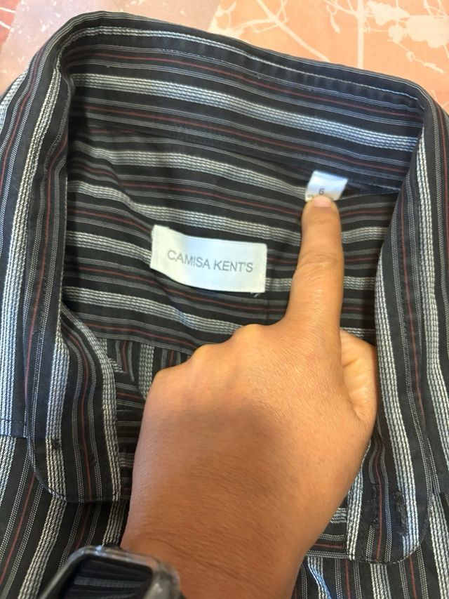 Camisa de hombre CAMISA KENTS rayas