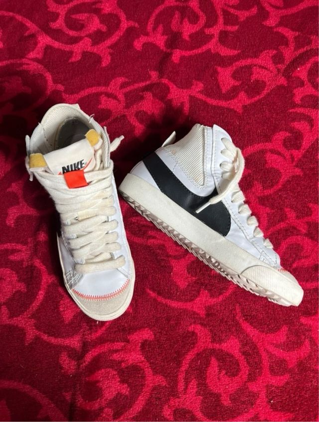 Nike Blazer Mid 77 Jumbo Blancas Negras