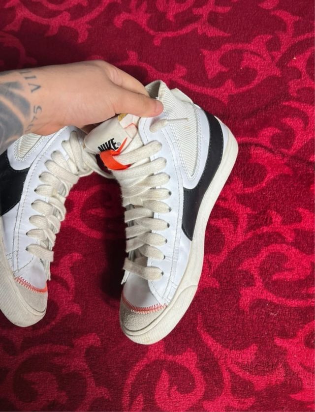 Nike Blazer Mid 77 Jumbo Blancas Negras