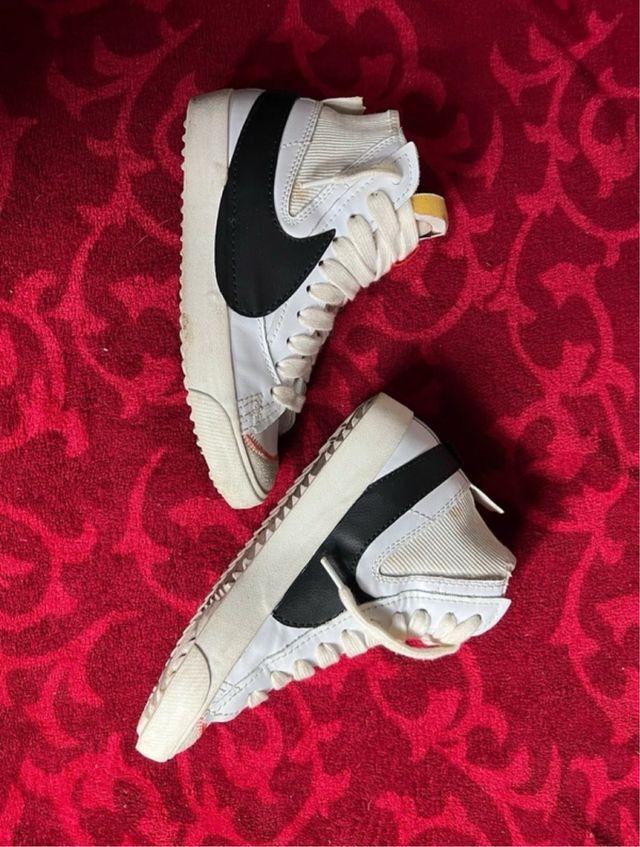 Nike Blazer Mid 77 Jumbo Blancas Negras