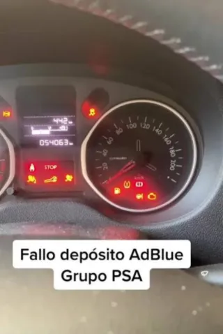 Reparación problemas Adblue Urea