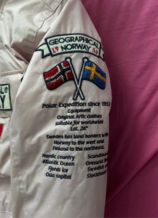 Chaqueta Geographical Norway Rosa