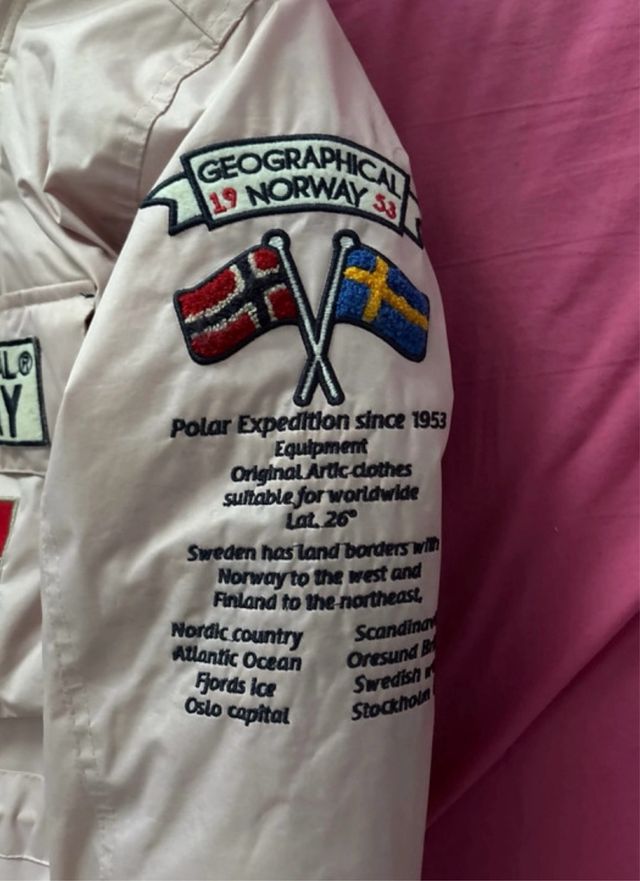 Chaqueta Geographical Norway Rosa